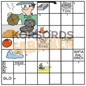 Korsord 77-769 Våfflor KRYSSET